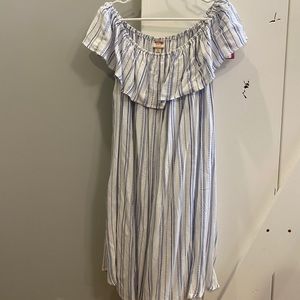 Off-the-shoulder dress